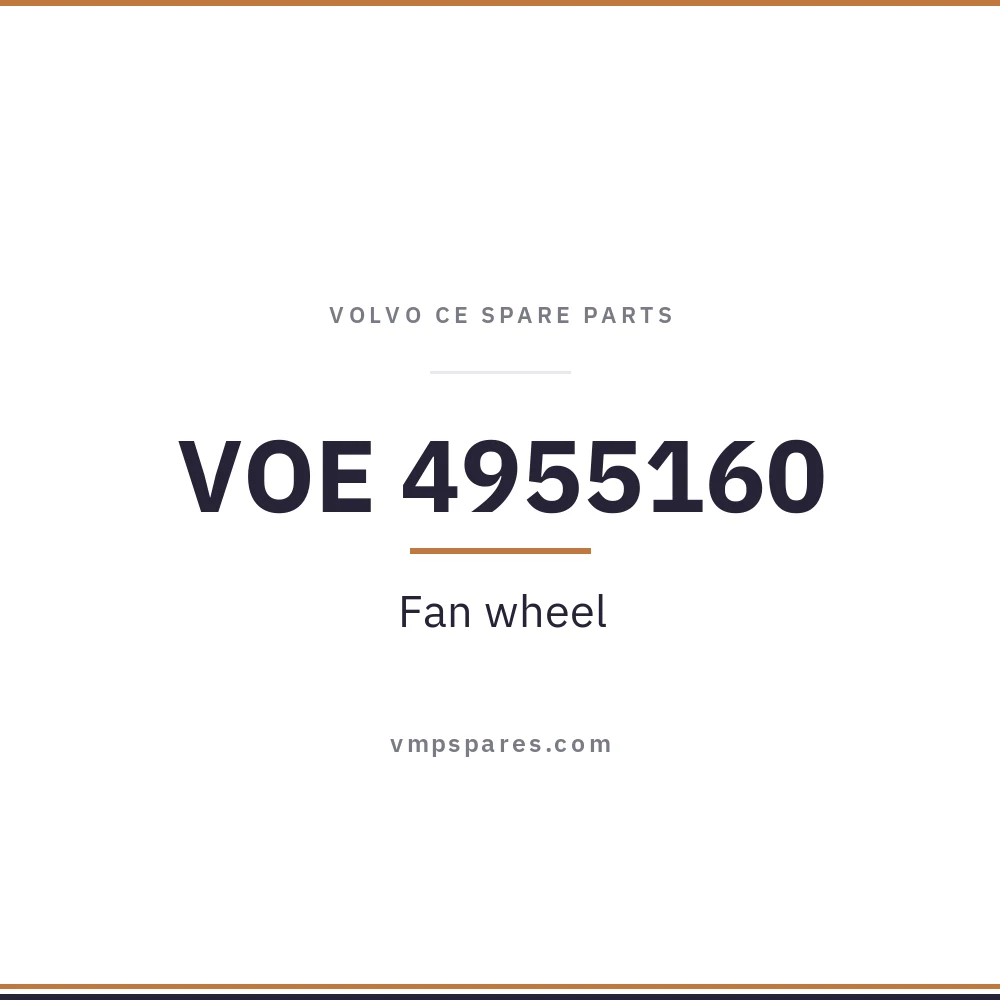 VOE 4955160 – Fan wheel