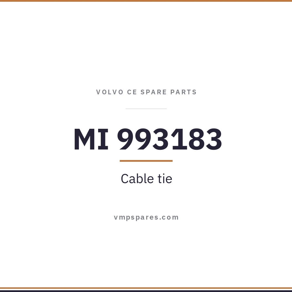 MI 993183 – Cable tie