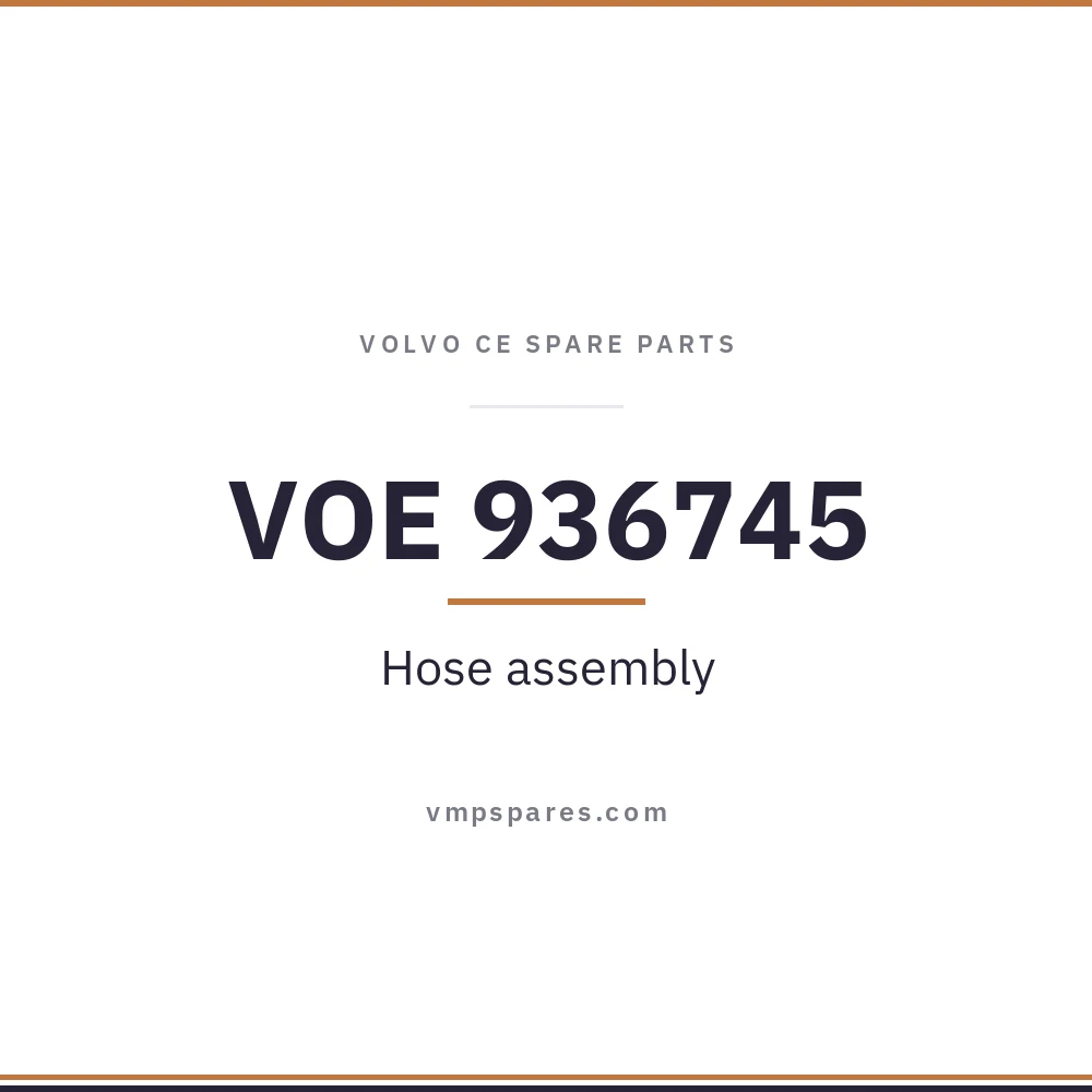 VOE 936745 – Hose assembly