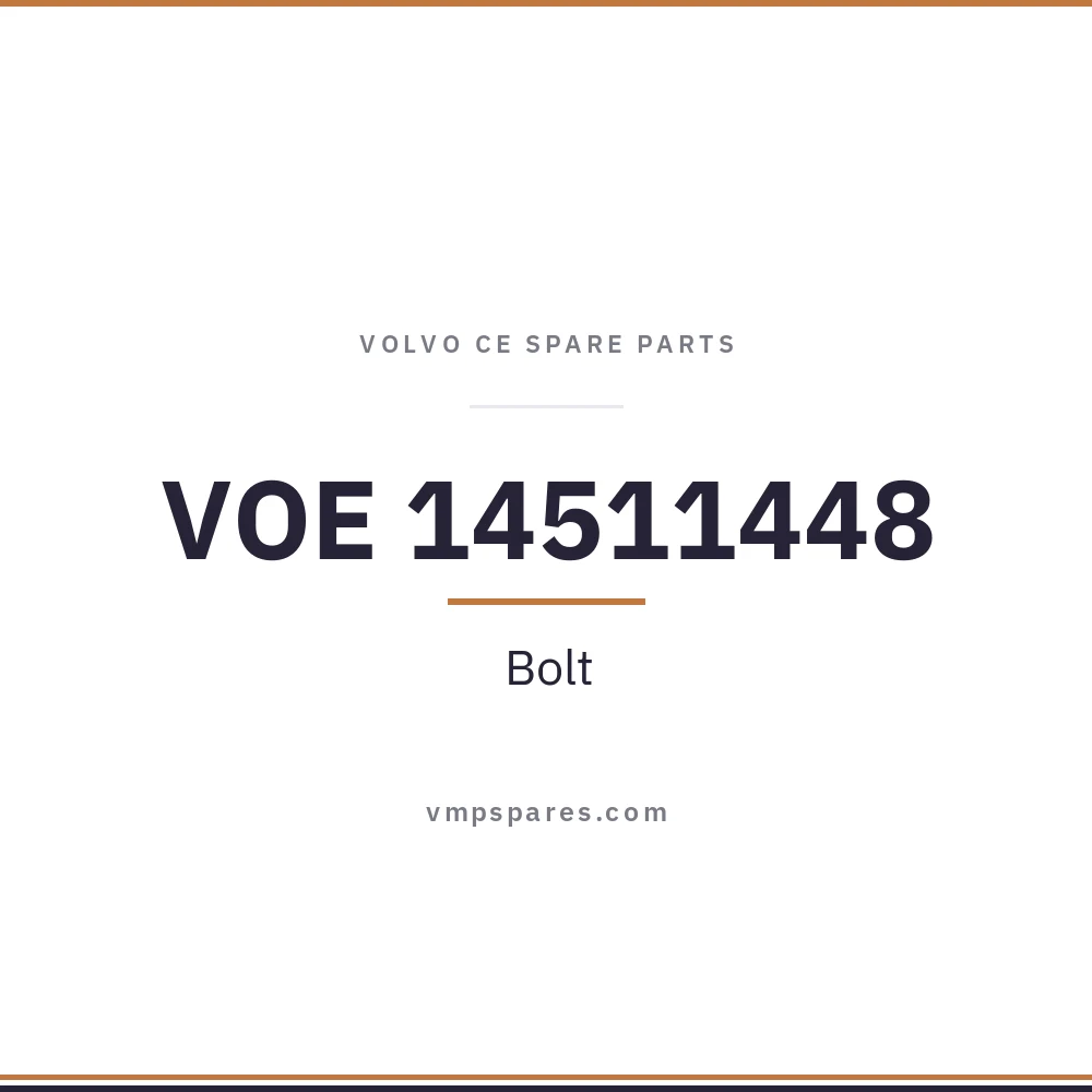 VOE 14511448 – Bolt