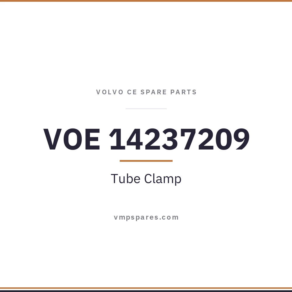 VOE 14237209 – Tube Clamp