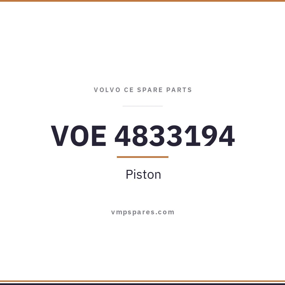 VOE 4833194 – Piston