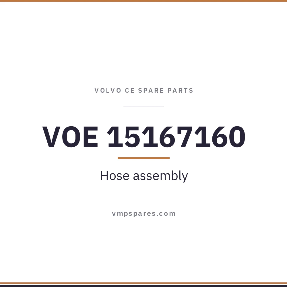 VOE 15167160 – Hose assembly