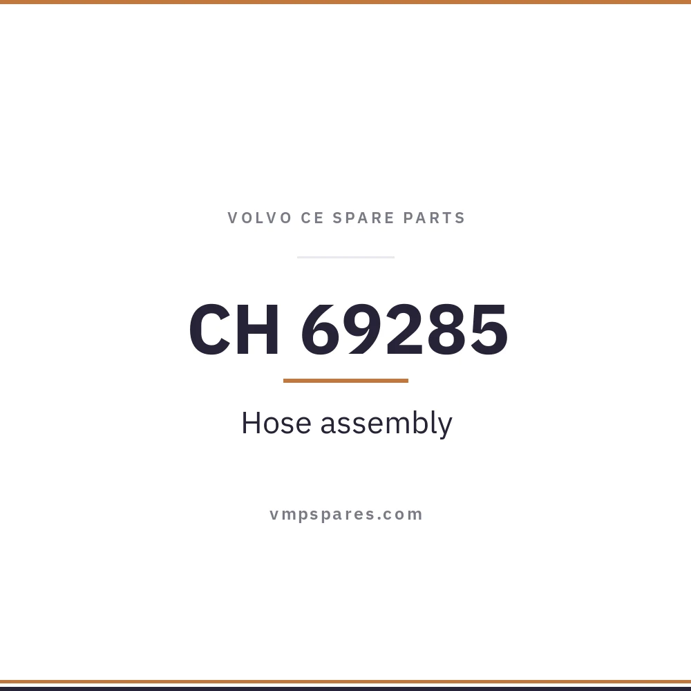 CH 69285 – Hose assembly