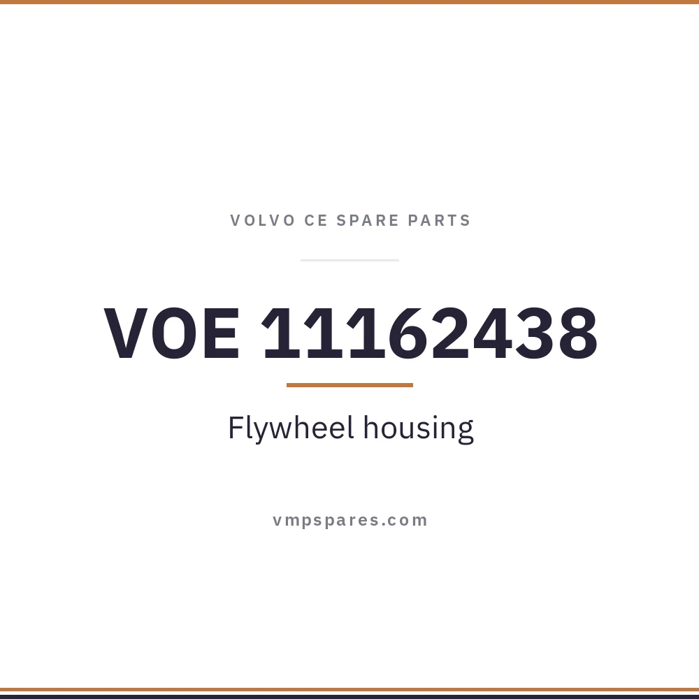 VOE 11162438 – Flywheel housing