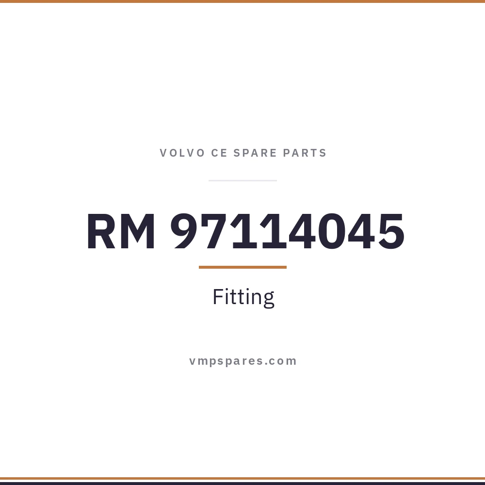 RM 97114045 – Fitting