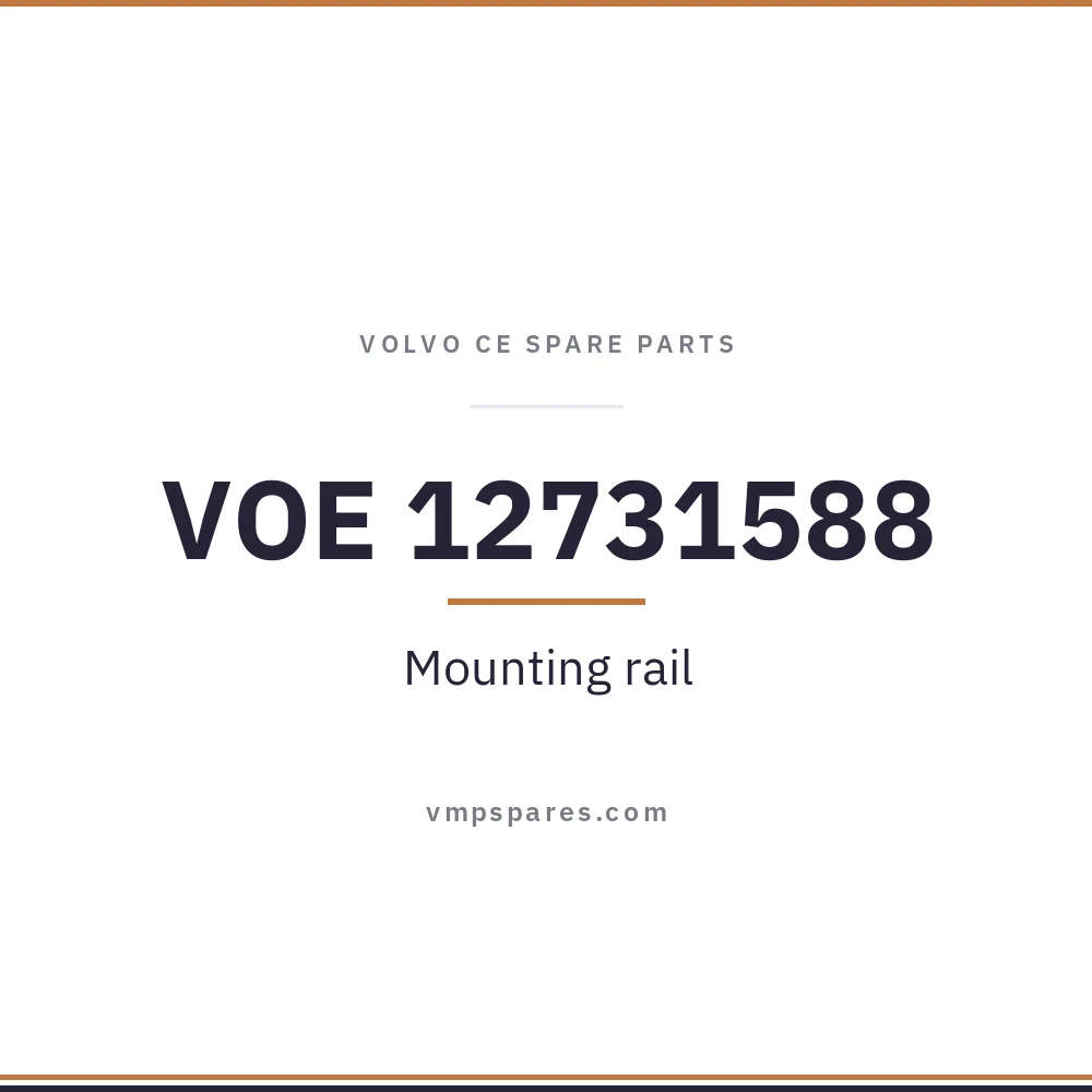 VOE 12731588 – Mounting rail