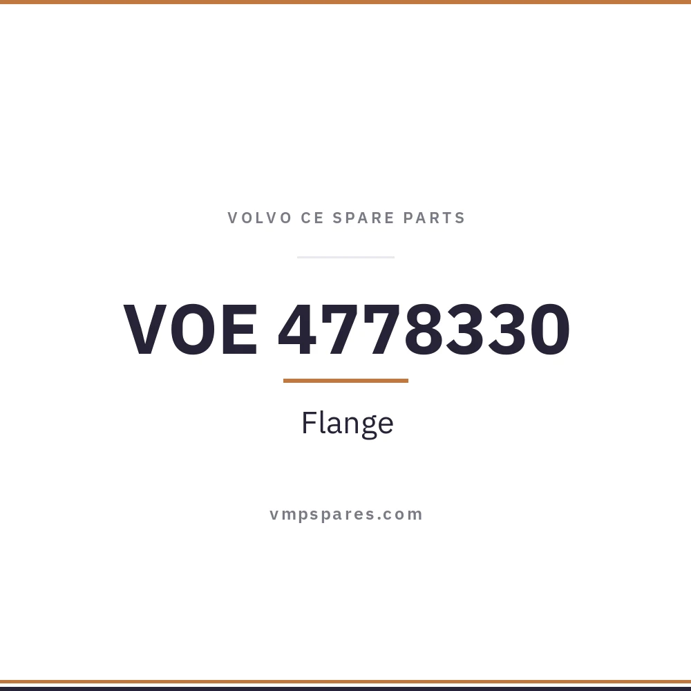 VOE 4778330 – Flange