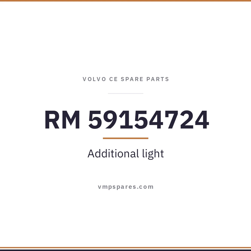 RM 59154724 – Additional light