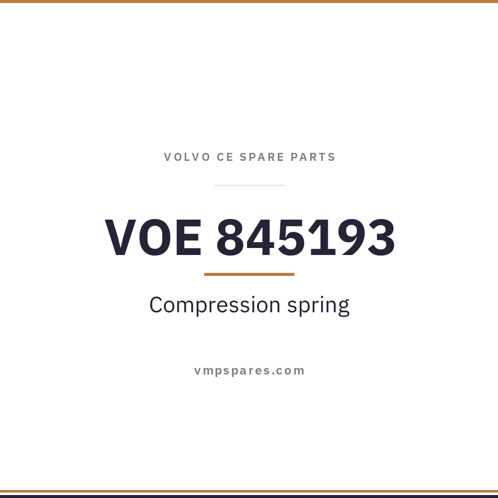 VOE 845193 – Compression spring