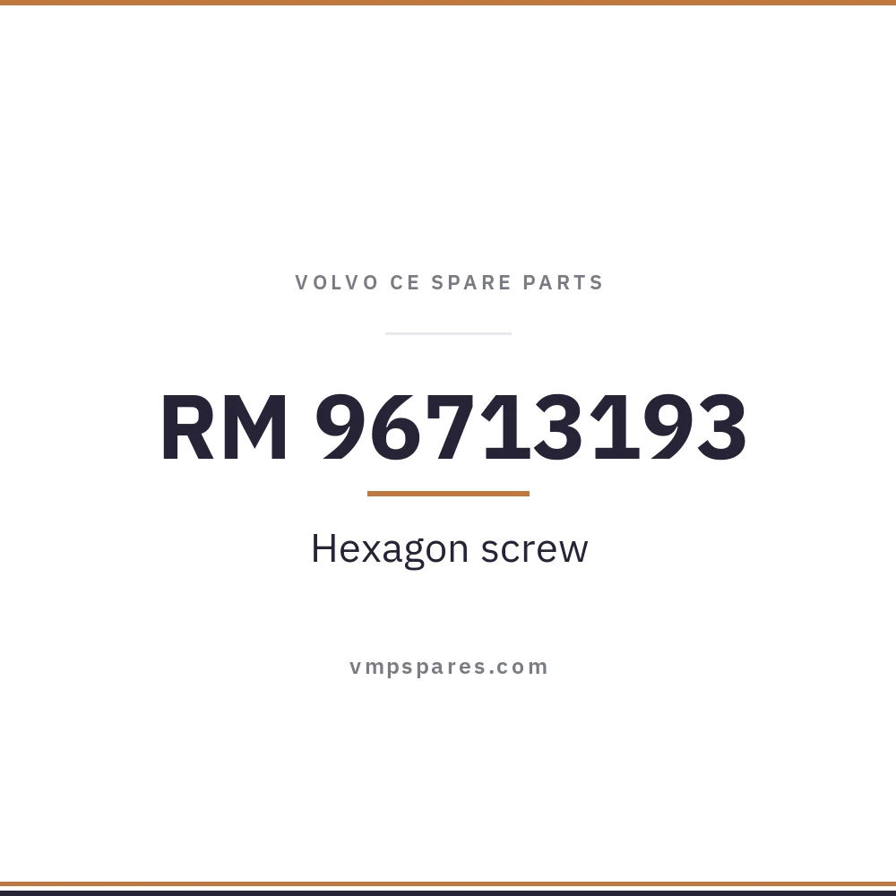 RM 96713193 – Hexagon screw