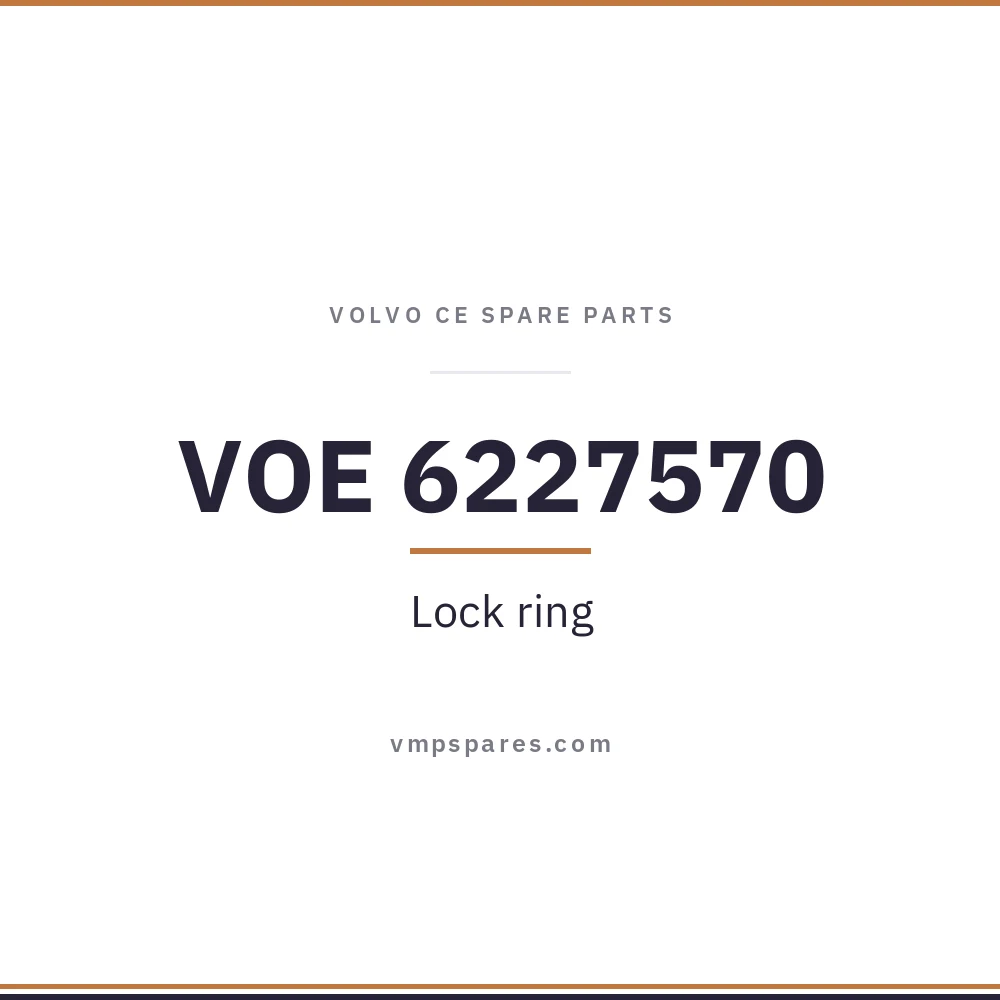 VOE 6227570 – Lock ring