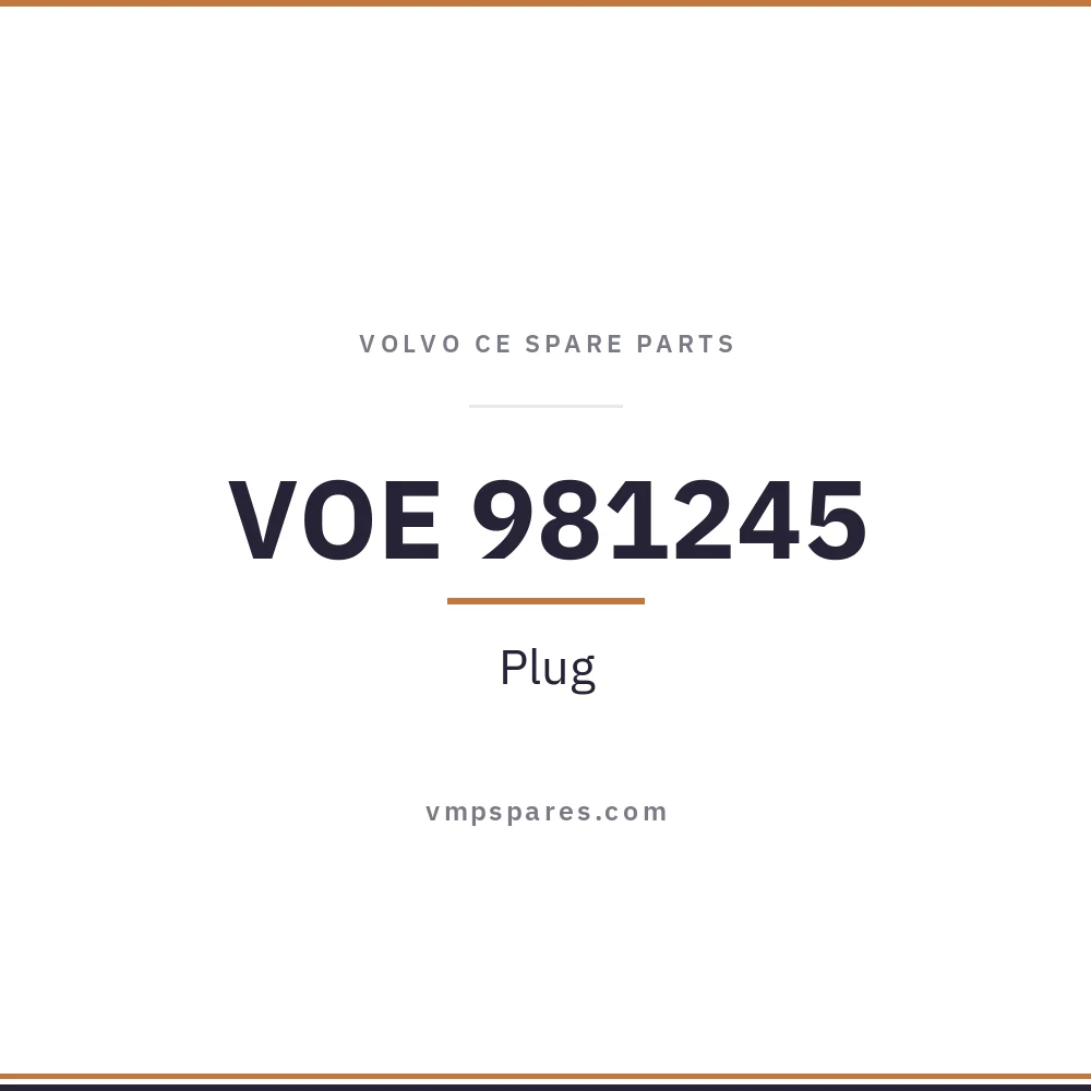VOE 981245 – Plug