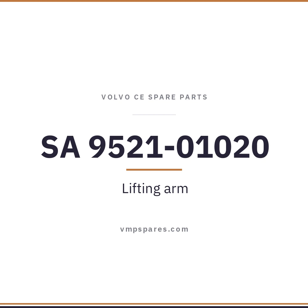 SA 9521-01020 – Lifting arm