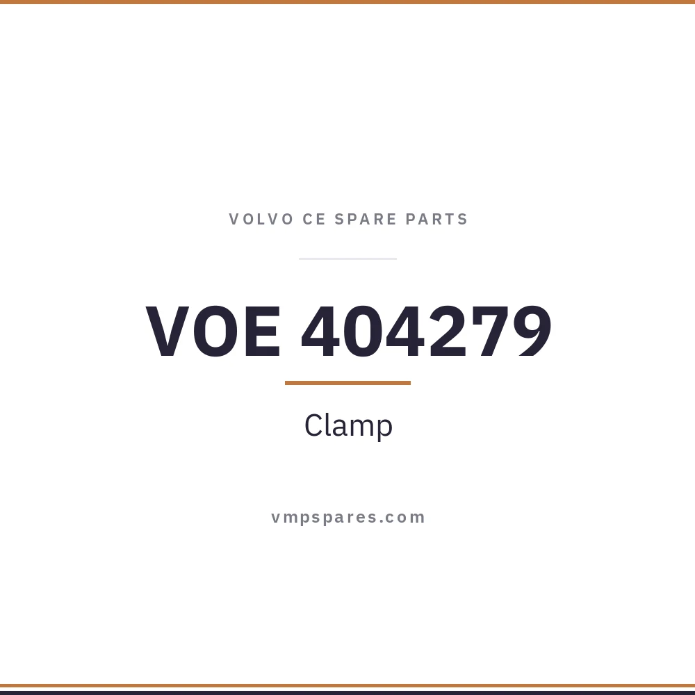VOE 404279 – Clamp