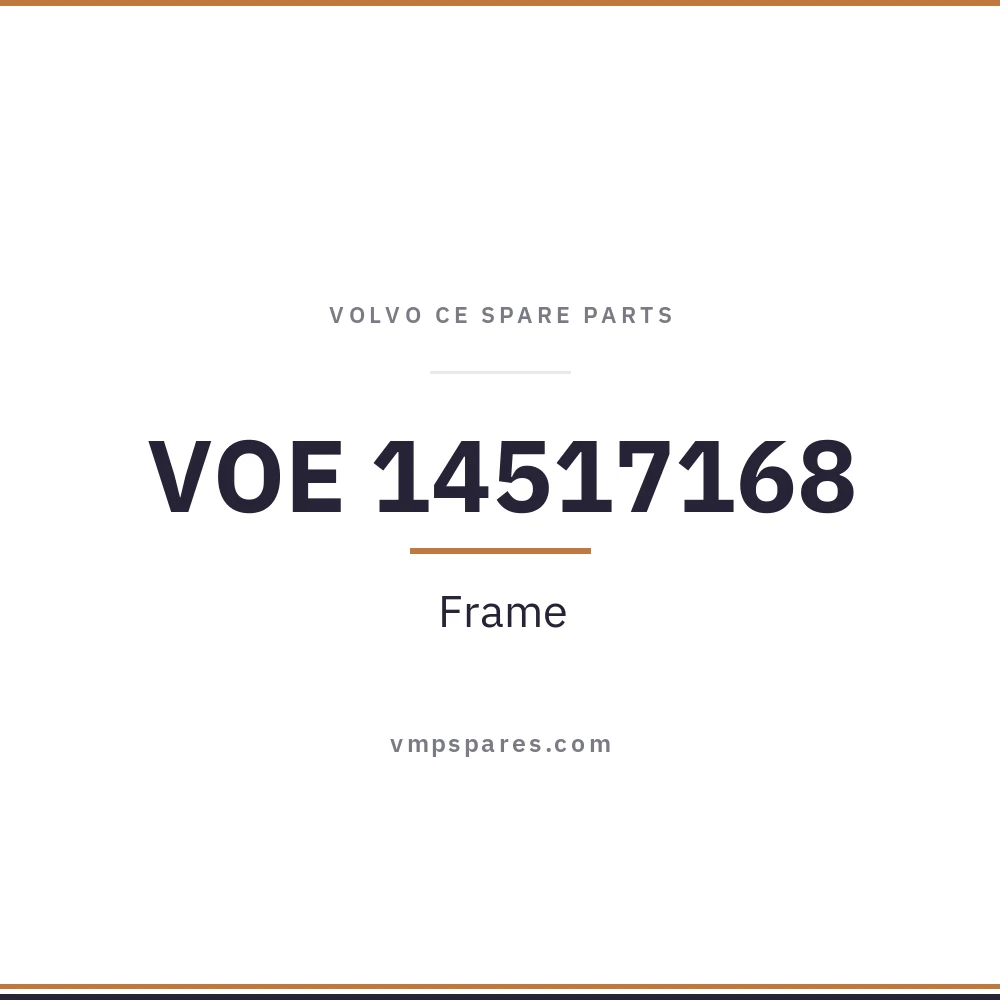 VOE 14517168 – Frame