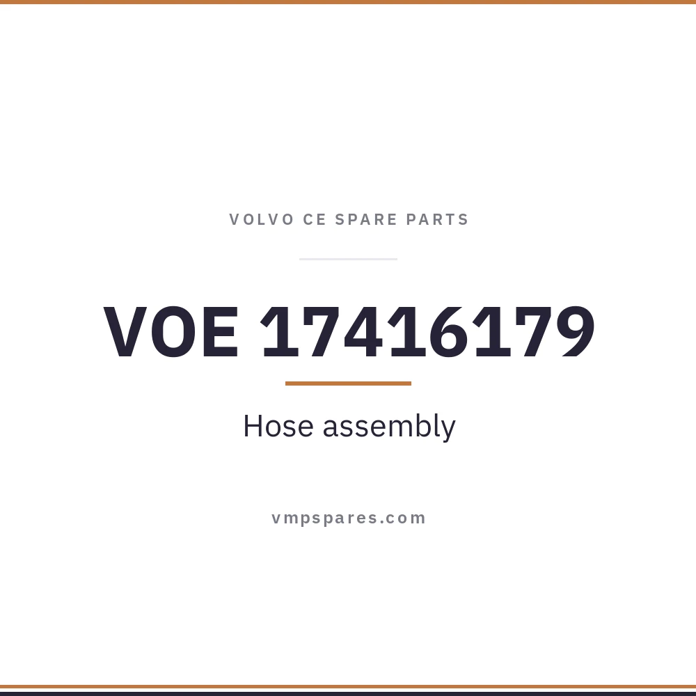 VOE 17416179 – Hose assembly