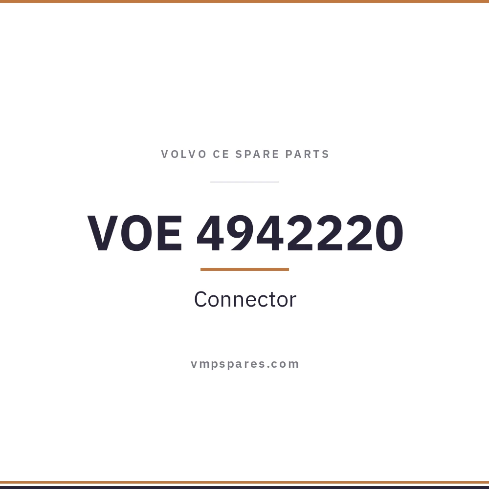 VOE 4942220 – Connector