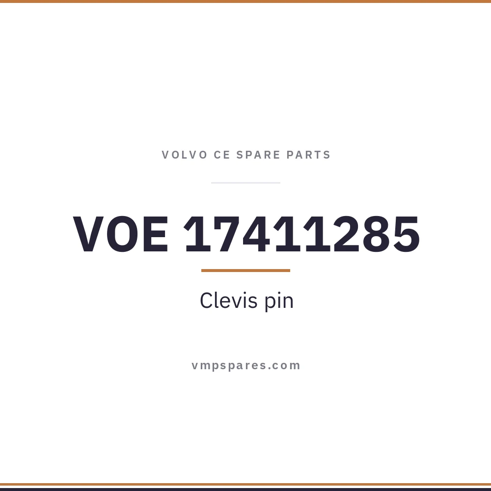 VOE 17411285 – Clevis pin