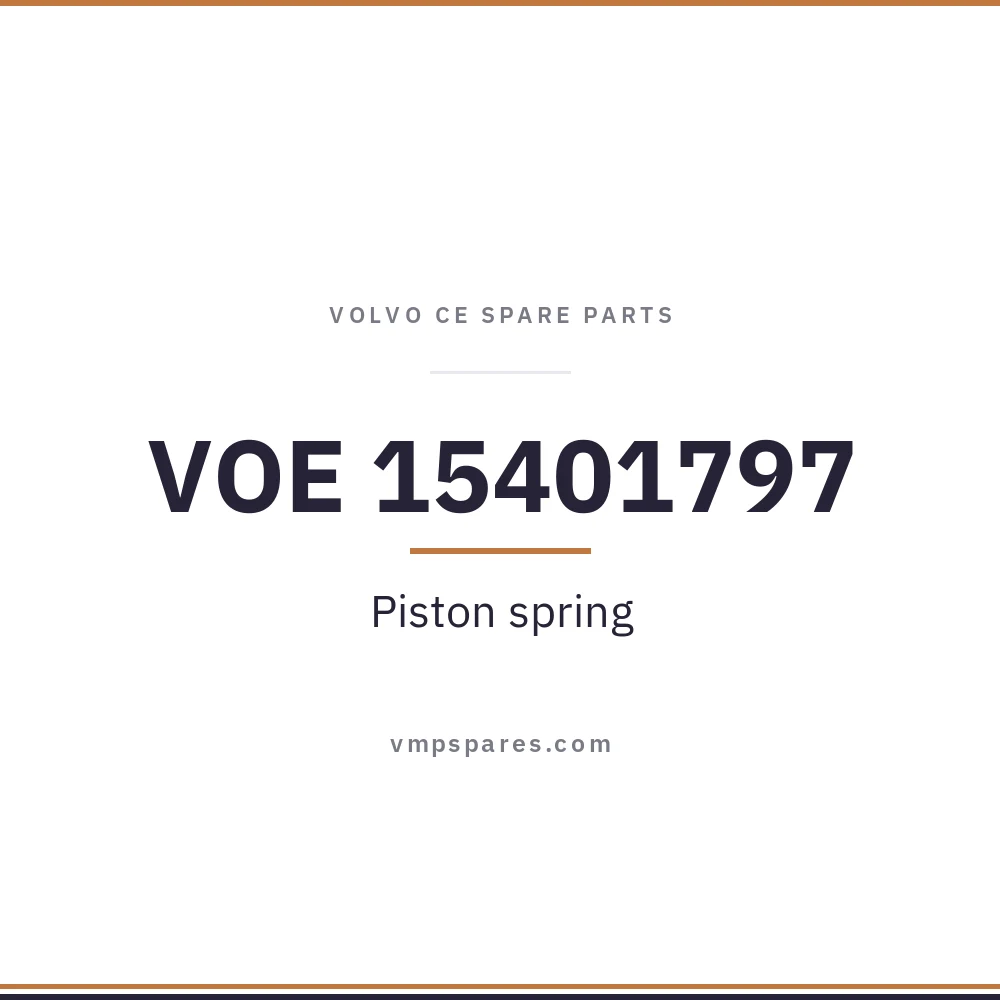 VOE 15401797 – Piston spring