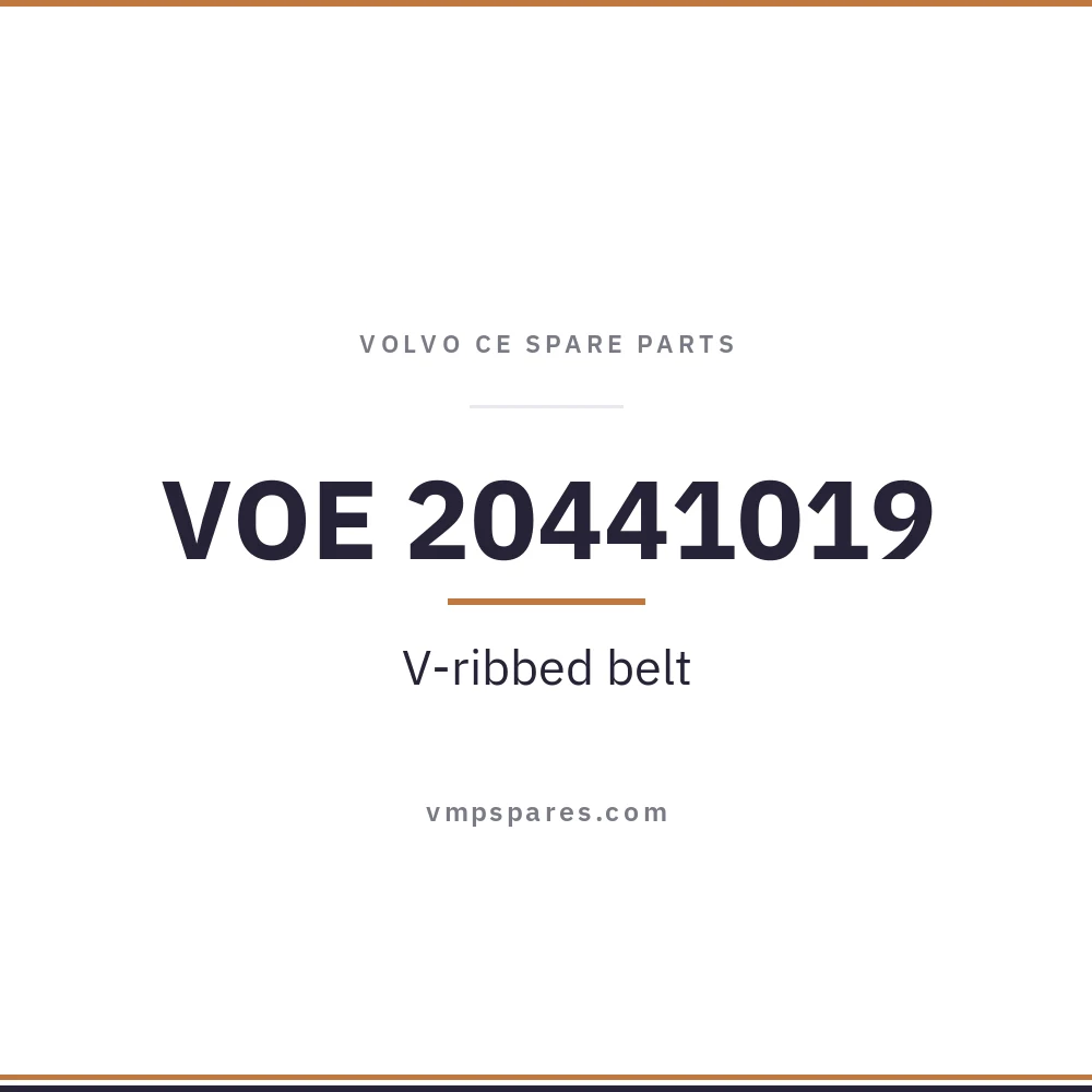 VOE 20441019 – V-ribbed belt