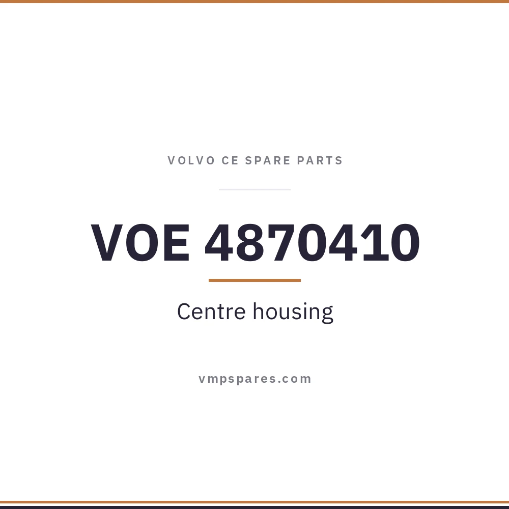 VOE 4870410 – Centre housing