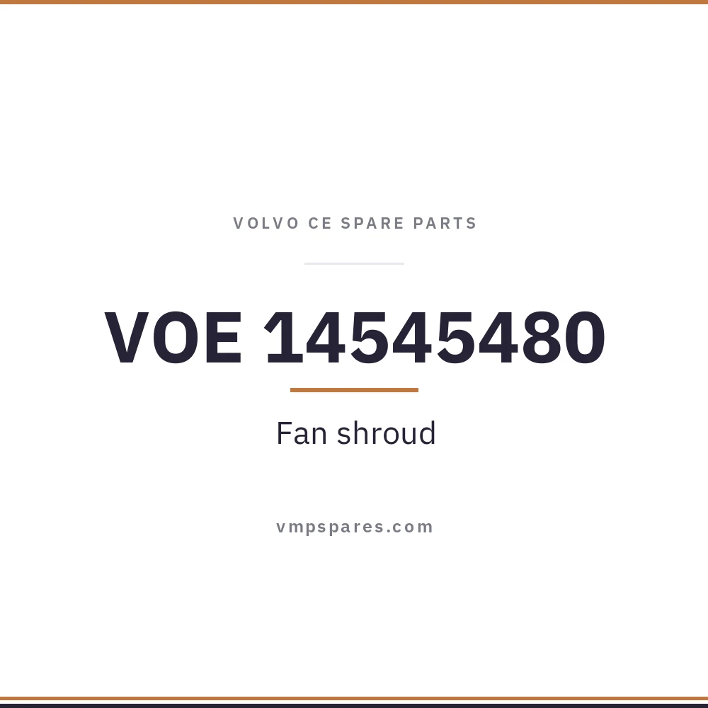 VOE 14545480 – Fan shroud