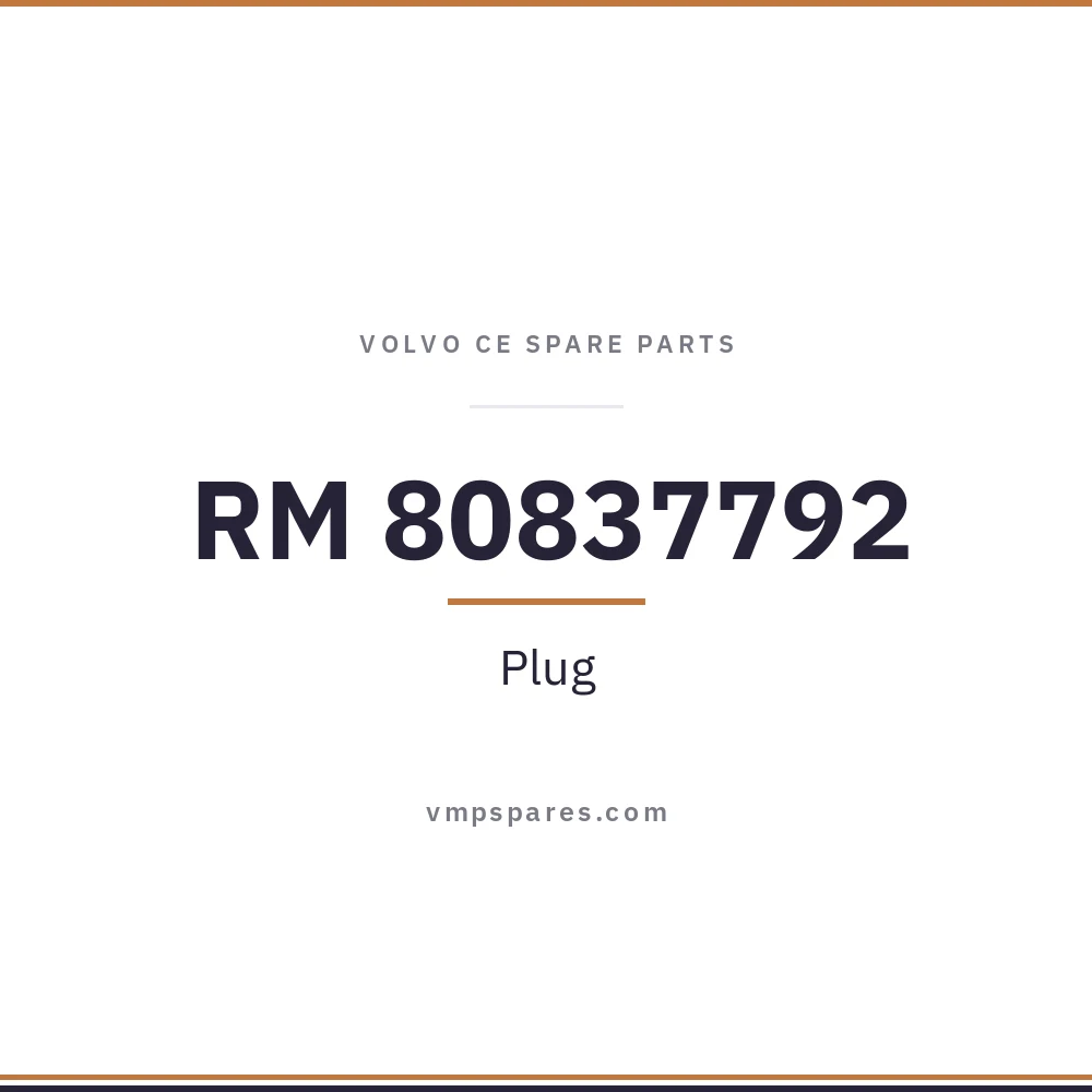 RM 80837792 – Plug