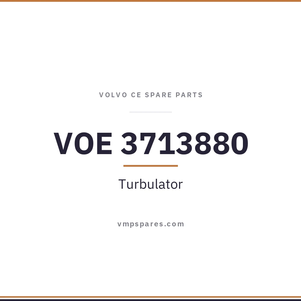 VOE 3713880 – Turbulator