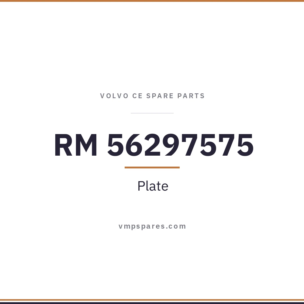 RM 56297575 – Plate