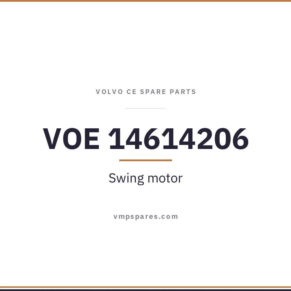 VOE 14614206 – Swing motor