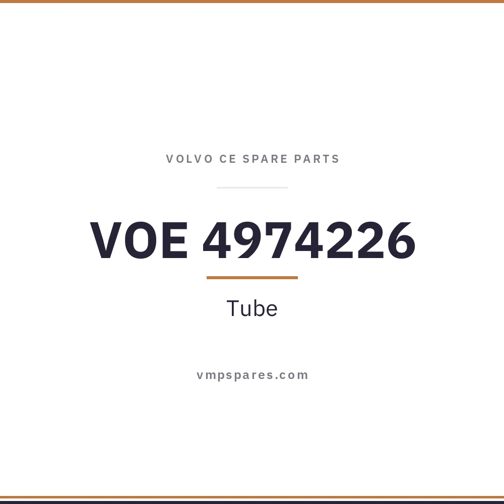 VOE 4974226 – Tube
