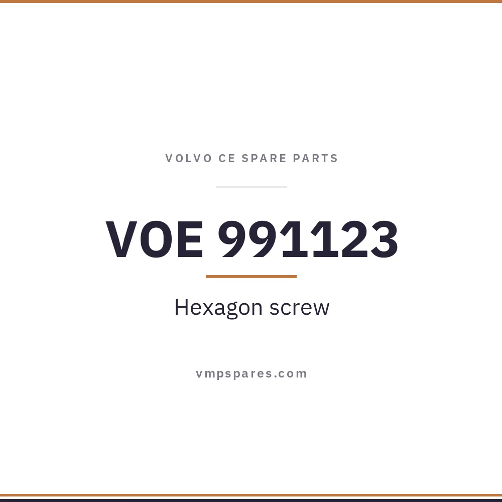 VOE 991123 – Hexagon screw