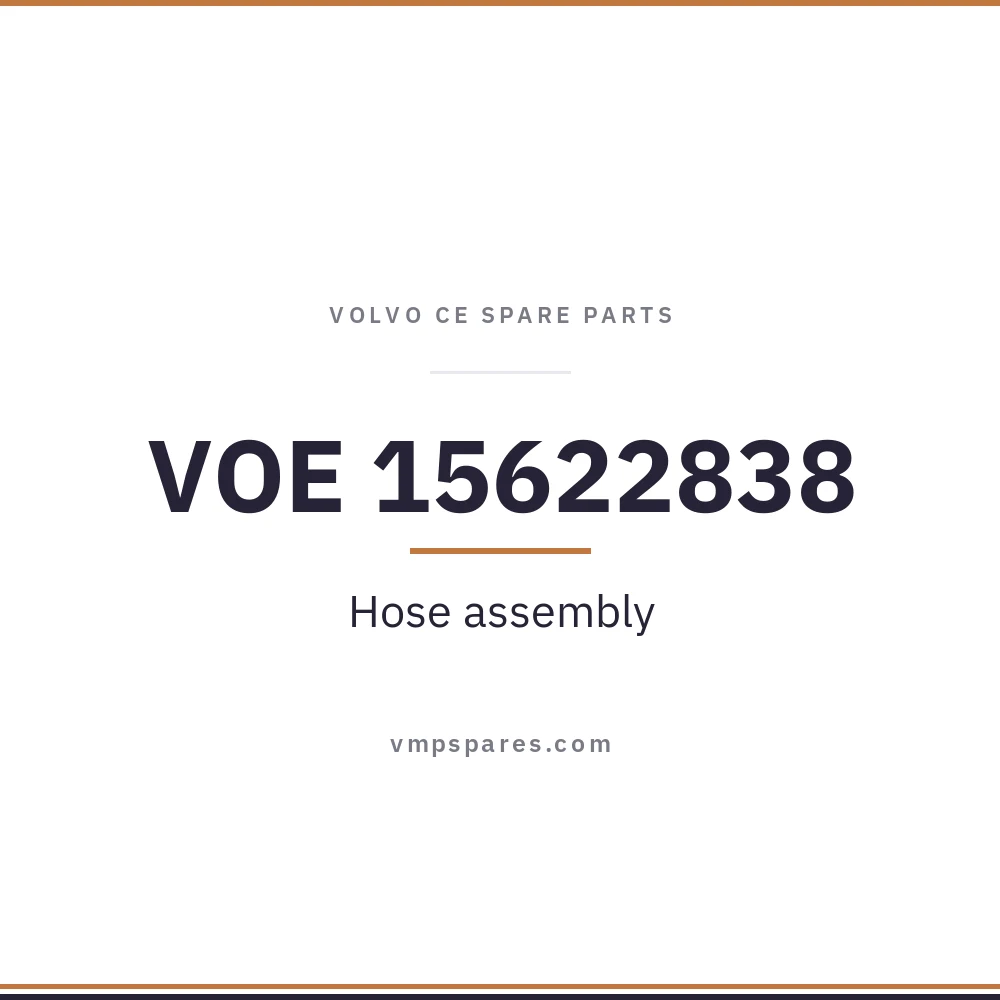 VOE 15622838 – Hose assembly