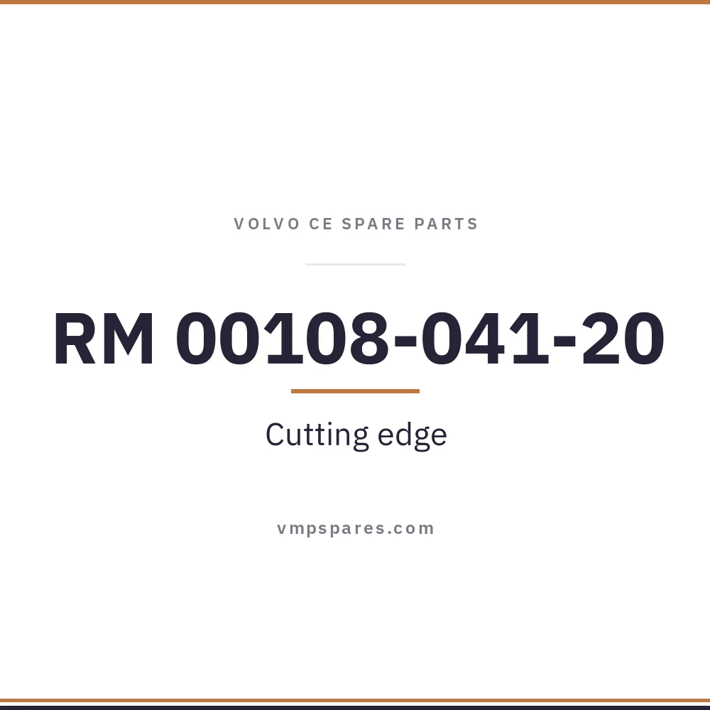 RM 00108-041-20 – Cutting edge