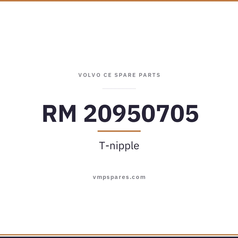 RM 20950705 – T-nipple