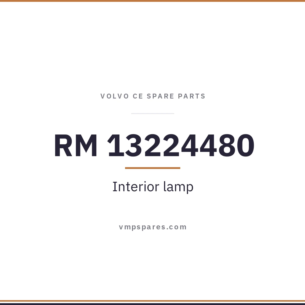 RM 13224480 – Interior lamp