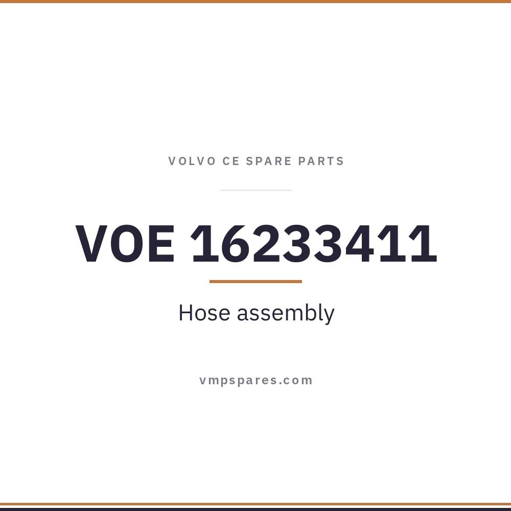 VOE 16233411 – Hose assembly