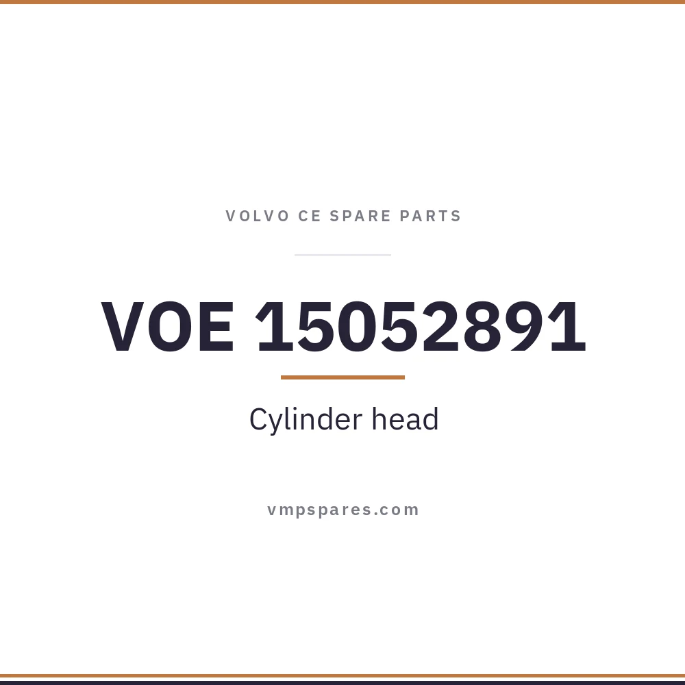 VOE 15052891 – Cylinder head