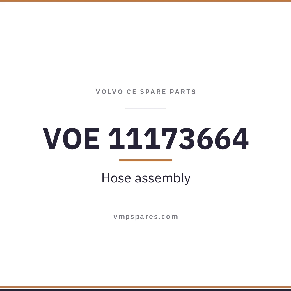 VOE 11173664 – Hose assembly