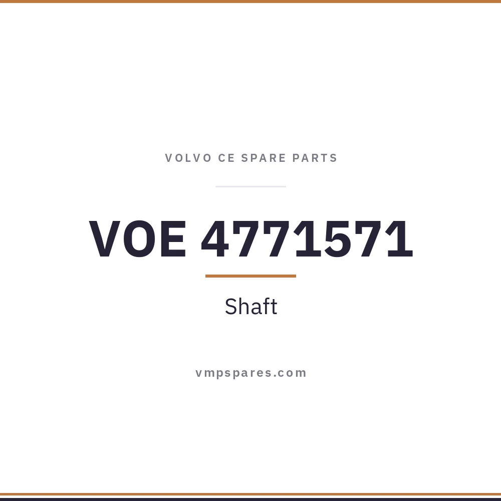 VOE 4771571 – Shaft