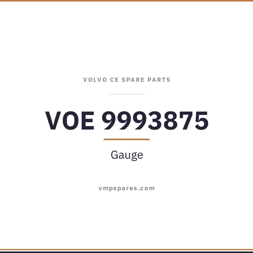 VOE 9993875 – Gauge