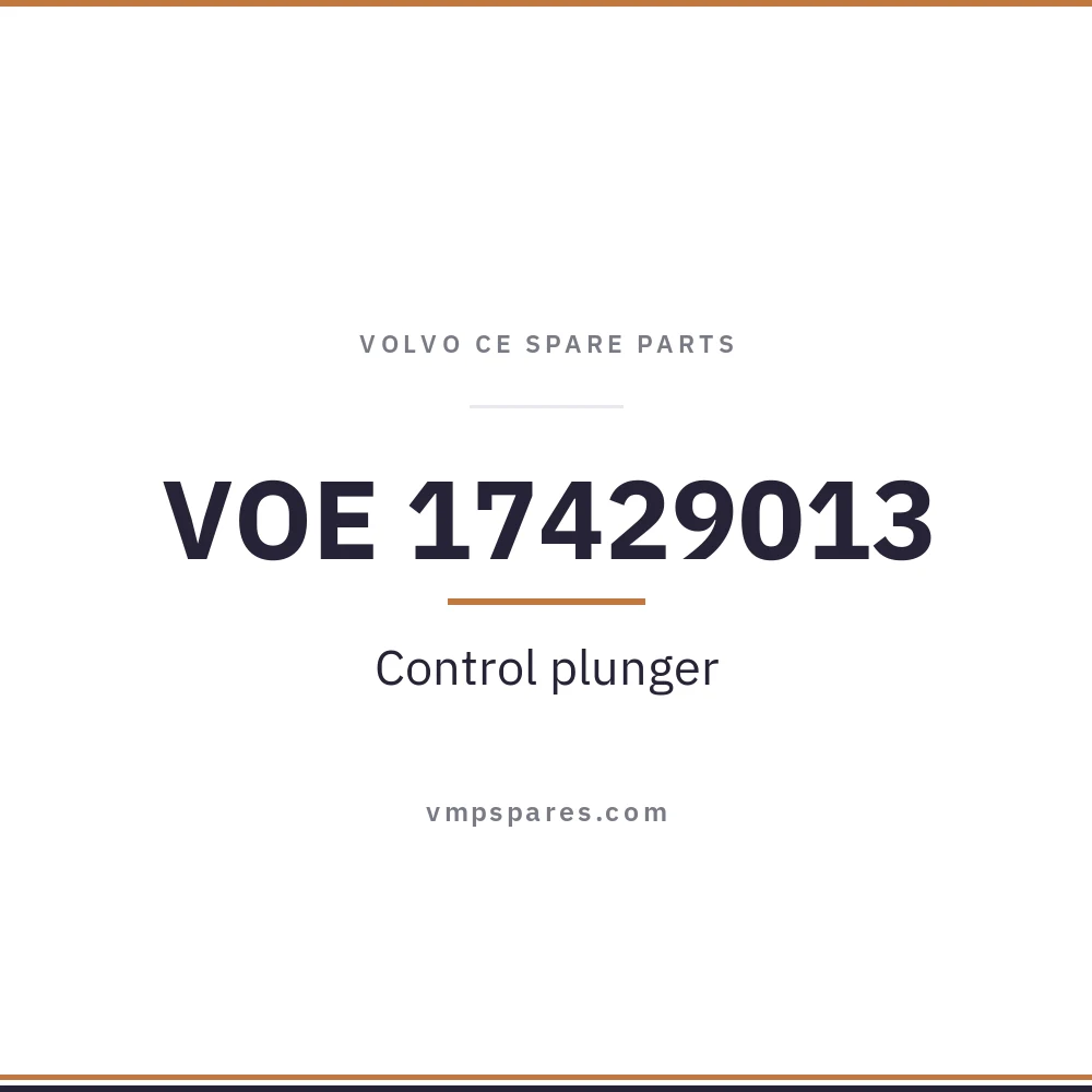 VOE 17429013 – Control plunger