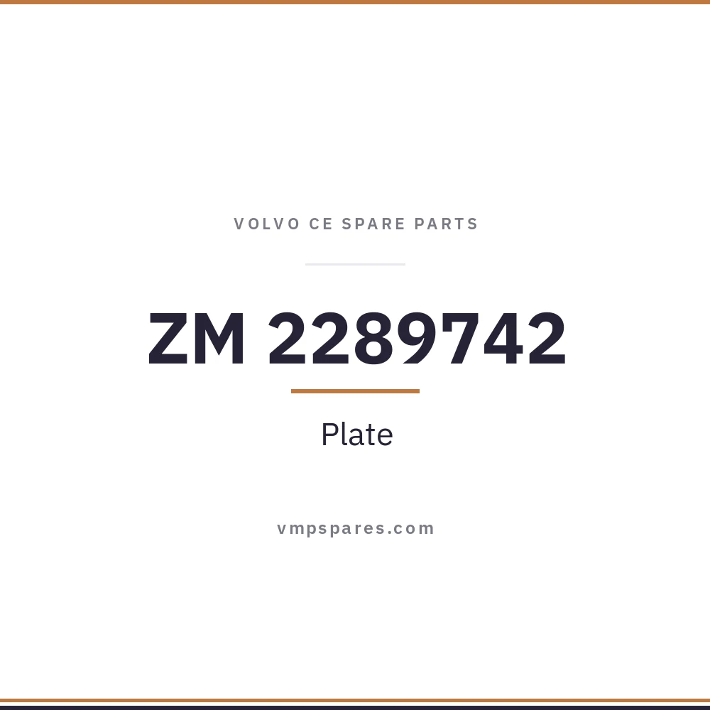 ZM 2289742 – Plate