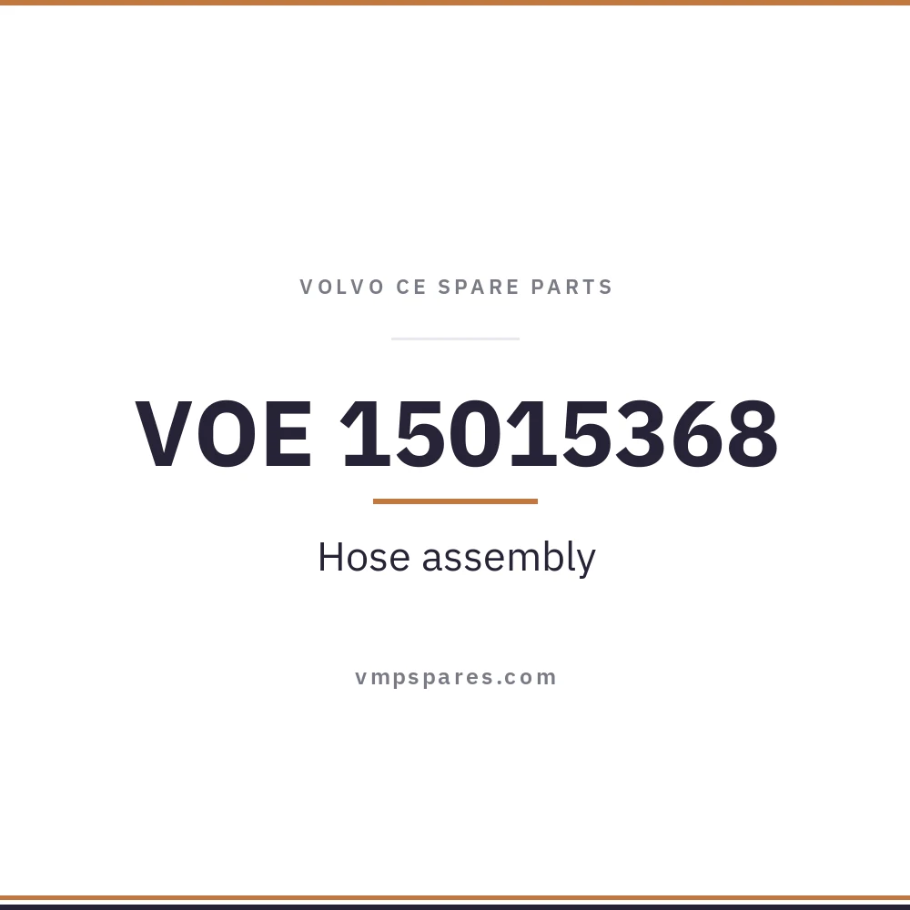 VOE 15015368 – Hose assembly