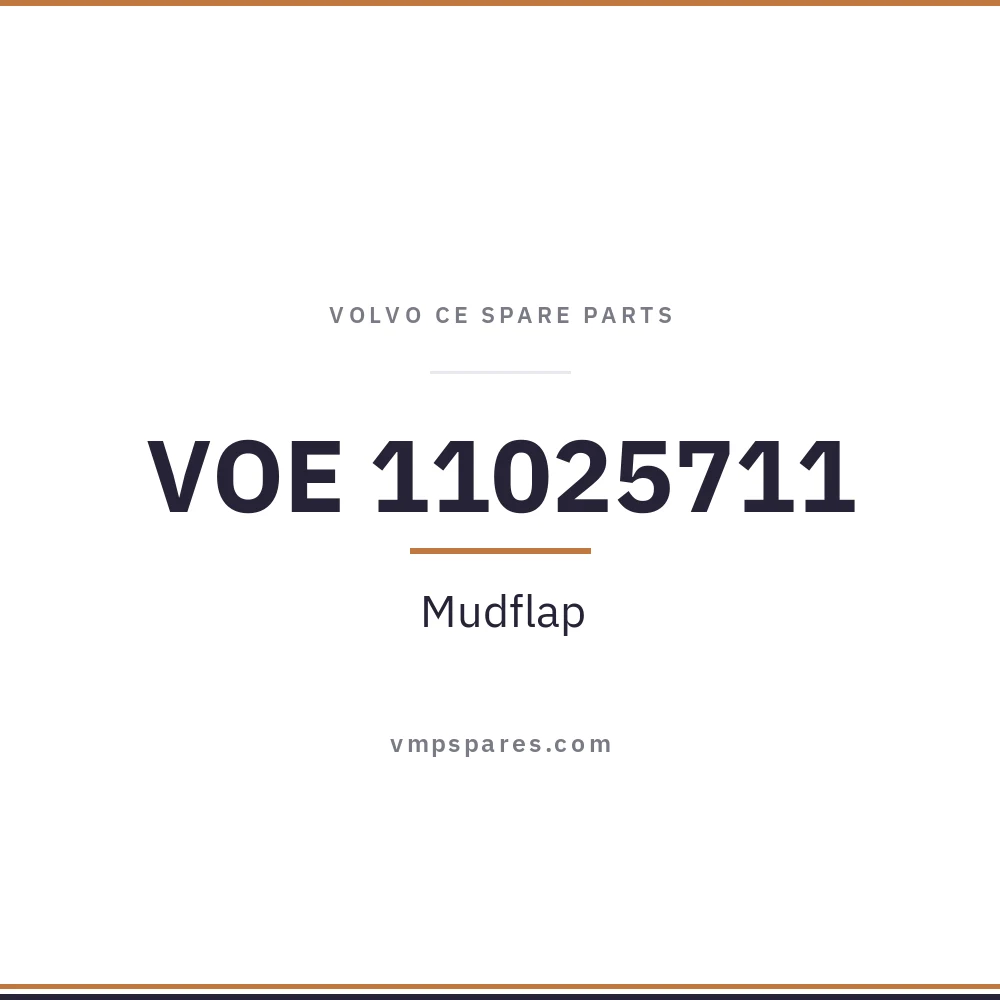 VOE 11025711 – Mudflap
