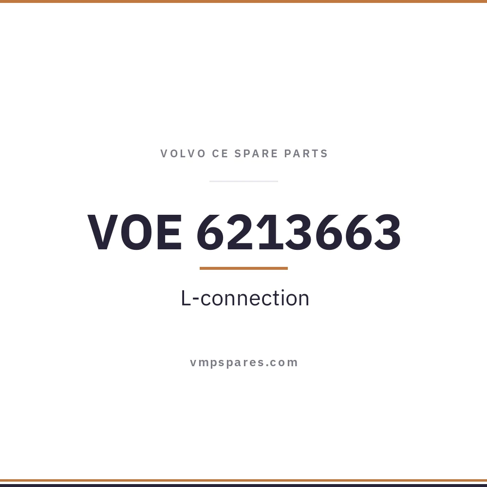 VOE 6213663 – L-connection
