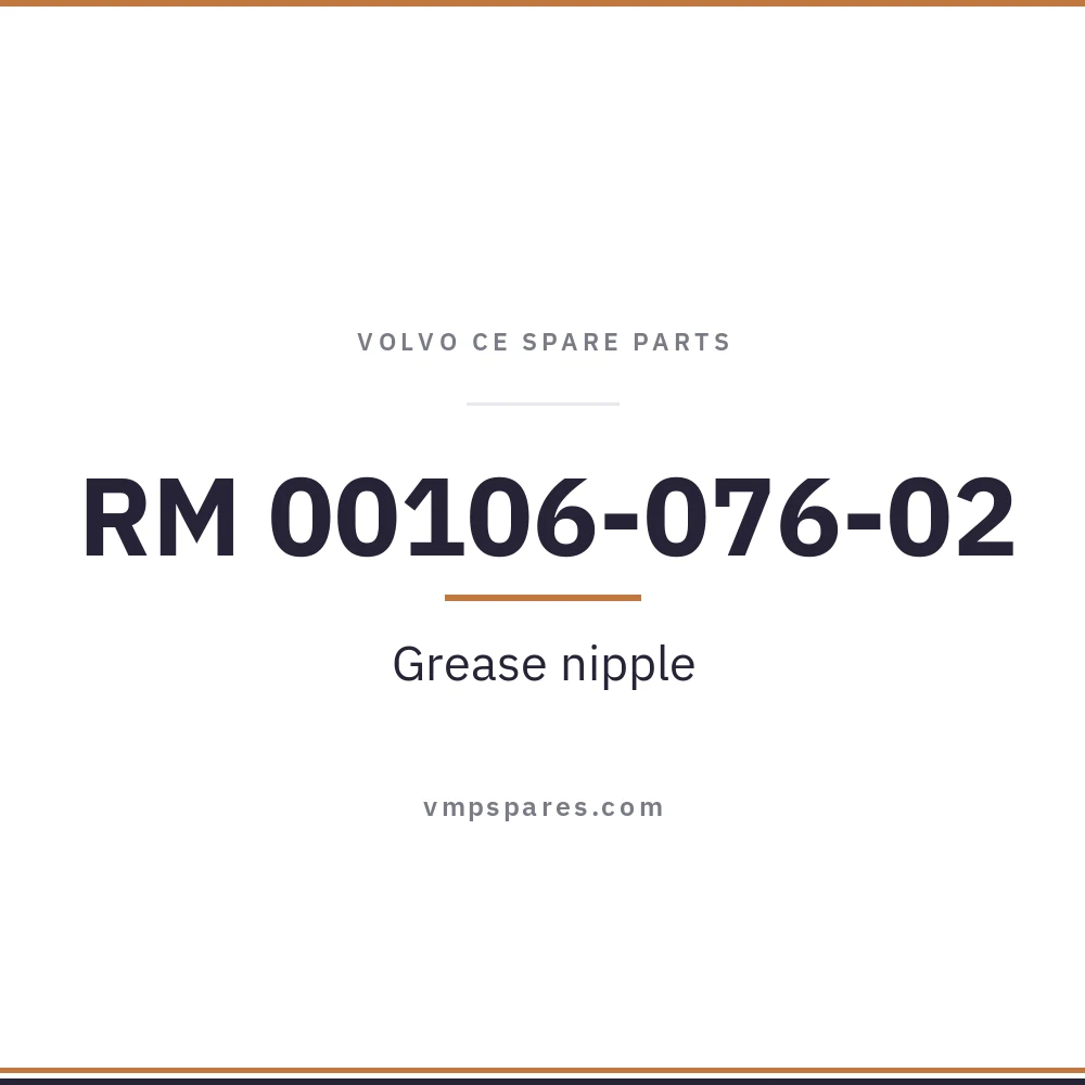 RM 00106-076-02 – Grease nipple