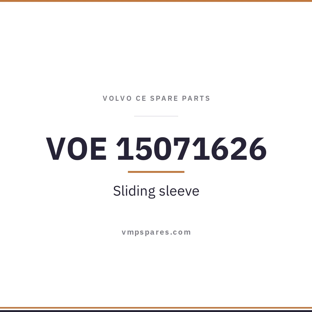 VOE 15071626 – Sliding sleeve