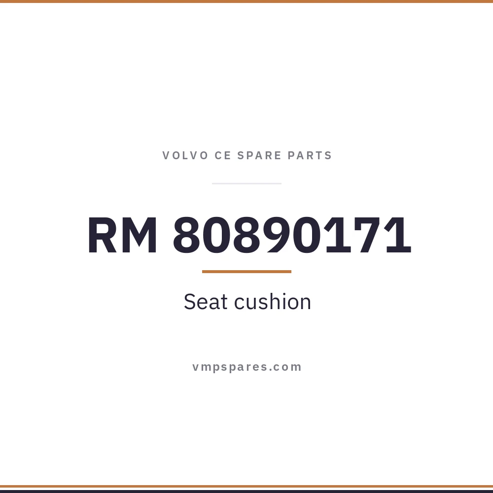 RM 80890171 – Seat cushion